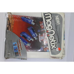 Vintage Transformers Magnetix / Magnet Tix Poseable Puzzle Optimus Prime 1985 #3